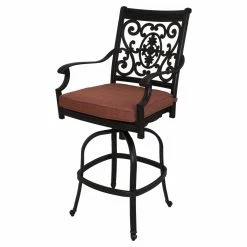 Best reviews of 🎉 Swivel Chairs Darlee St. Cruz Swivel Patio Bar Stool - Set Of 2 ✔️