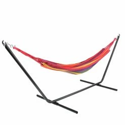 Top 10 🔥 Fabric Northlight 76 In. Striped Woven Cotton Single Brazilian Hammock 👏