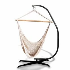 Promo 🎁 Kings Pond Rope Hammaka Suelo Stand Combo And Net Chair Combo ⌛
