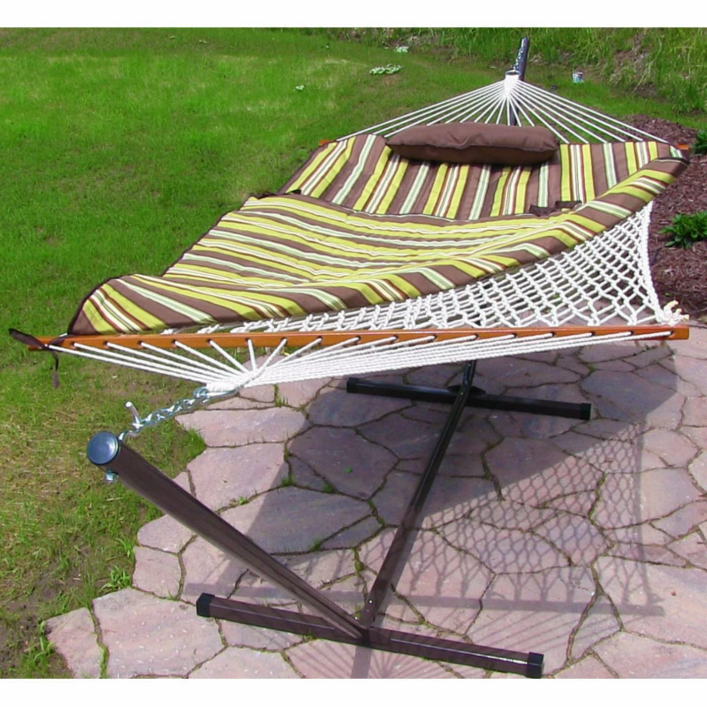 Brand new π Sunnydaze Decor Rope Sunnydaze Single Hammock With Stand π 1 Brand new π Sunnydaze Decor Rope Sunnydaze Single Hammock With Stand π