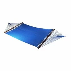 Best Pirce 😍 Sunnydaze Decor Large 2 Person Polyester Rope Hammock With Spreader Bars 💯