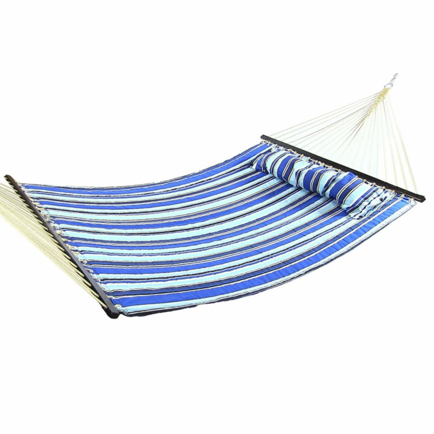 Hot Sale π₯° Sunnydaze Decor 2 Person Quilted Fabric Hammock With Spreader Bars And Detachable Pillow 𧨠1 Hot Sale π₯° Sunnydaze Decor 2 Person Quilted Fabric Hammock With Spreader Bars And Detachable Pillow π§¨