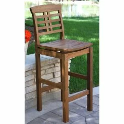 Best Sale ⭐ Bar Height Chairs HN Outdoor Highland 45 In. Outdoor Bar Stool 🔔