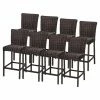 Buy 😀 Side Chairs TK Classics Venice Bar Stool - Set Of 8 ✔️