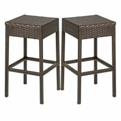 Best reviews of 🔔 Bar Height Chairs TK Classics Napa Backless Bar Stool - Set Of 2 🎁