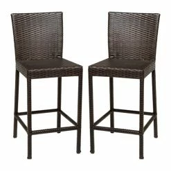 Outlet ✨ Side Chairs TK Classics Napa Bar Stool - Set Of 2 ⭐