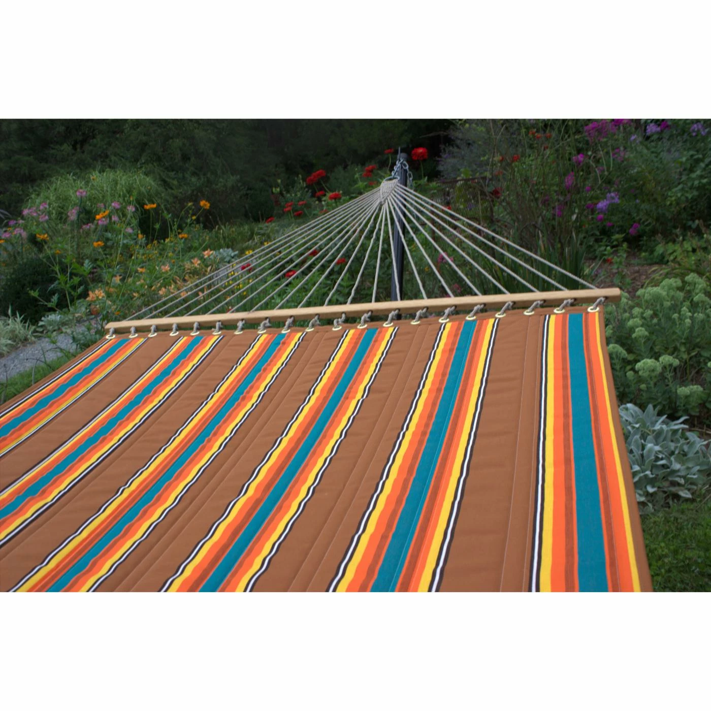 Best Sale 🔥 Twin Oaks Hammocks Twin Oaks Southern Clay Quilted Sunbrella Double Hammock ✔️ 1 Best Sale 🔥 Twin Oaks Hammocks Twin Oaks Southern Clay Quilted Sunbrella Double Hammock ✔️