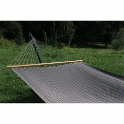 Outlet ⌛ Twin Oaks Hammocks Fabric Twin Oaks 13 Ft. Bossa Nova Double Person Quick Dry Hammock ❤️