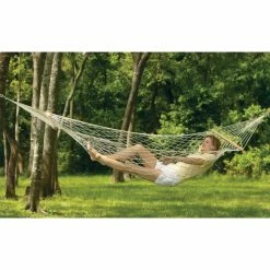 Best Sale 🎉 Texsport Padre Island Cotton Rope Single Hammock ✨