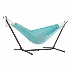 Best reviews of 🧨 Hand Woven Vivere 9 Ft. Polyester Double Hammock With Stand 🔥