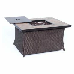 Flash Sale 🤩 Conversation Sets Hanover Strathmere 6 Piece Fire Pit Lounge Set ⭐ -Hammocks store scaleALMO388