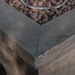 Cheapest 🌟 Best Selling Home Decor Conversation Sets Yamato Outdoor Wicker Swivel Club Chair And Fire Pit Set - 5 Piece Dark Brown - Beige - And Natural ⌛ -Hammocks store scaleBSHD4610