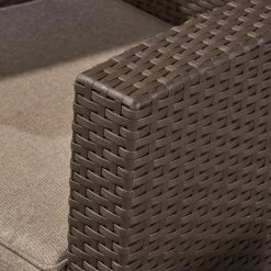 Cheap ๐ Best Selling Home Decor Conversation Sets Kaytlin Outdoor Faux Wicker Club Chair Set With Fire Pit - 2 Seater Brown And Mixed Beige ๐ 14 Cheap ๐ Best Selling Home Decor Conversation Sets Kaytlin Outdoor Faux Wicker Club Chair Set With Fire Pit - 2 Seater Brown And Mixed Beige ๐ -Hammocks store scaleBSHD4635