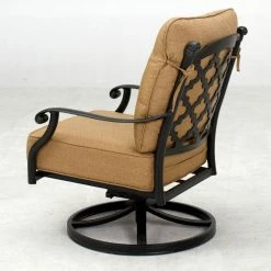 Wholesale 🧨 Conversation Sets Darlee Madison 5 Piece Aluminum Round Fire Pit Patio Set 🎁 -Hammocks store scaleELIT700