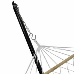 Budget 🔔 Fabric Northlight 78 In. Lattice Macramé Rope Spreader Bar Hammock 😍 -Hammocks store scaleGORD4863