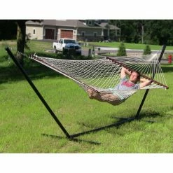 Deals βοΈ Sunnydaze Decor Sunnydaze 11 Ft. Cotton Rope Double Hammock With Spreader Bar π 9 Deals βοΈ Sunnydaze Decor Sunnydaze 11 Ft. Cotton Rope Double Hammock With Spreader Bar π -Hammocks store scaleNETH059