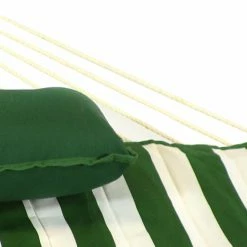 Cheap 🎁 Sunnydaze Decor Sunnydaze Striped Rope Single Hammock With Stand ✔️ -Hammocks store scaleNETH093