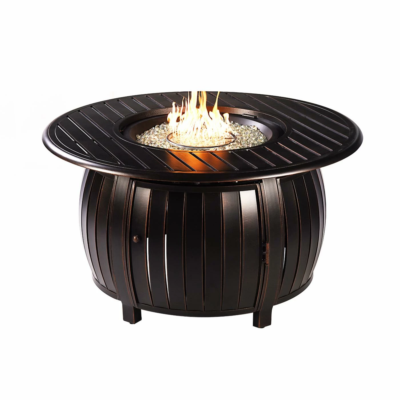 Best Pirce ๐ Conversation Sets Oakland Living Rica Italy Aluminum 5 Piece Propane Fire Pit Chat Set ๐ 5 Best Pirce ๐ Conversation Sets Oakland Living Rica Italy Aluminum 5 Piece Propane Fire Pit Chat Set ๐ - Image 5