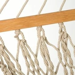 Best deal ✨ Twin Oaks Hammocks Twin Oaks SilkSpun XL Flax Rope Double Hammock ✨ -Hammocks store scaleTOH020